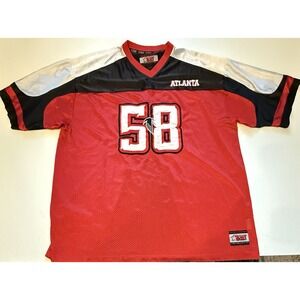 Atlanta Falcons #58 BET Sports NFL Collection Jersey Men's 2XL Vintage